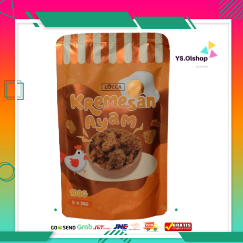 

NEW LOCCA SHIRASU KREMESAN AYAM SNACK CAMILAN SEHAT Halal Snack Anak Krispi