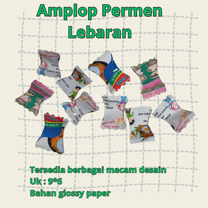 

Terlariss!! Amplop Bentuk Permen Viral Murah