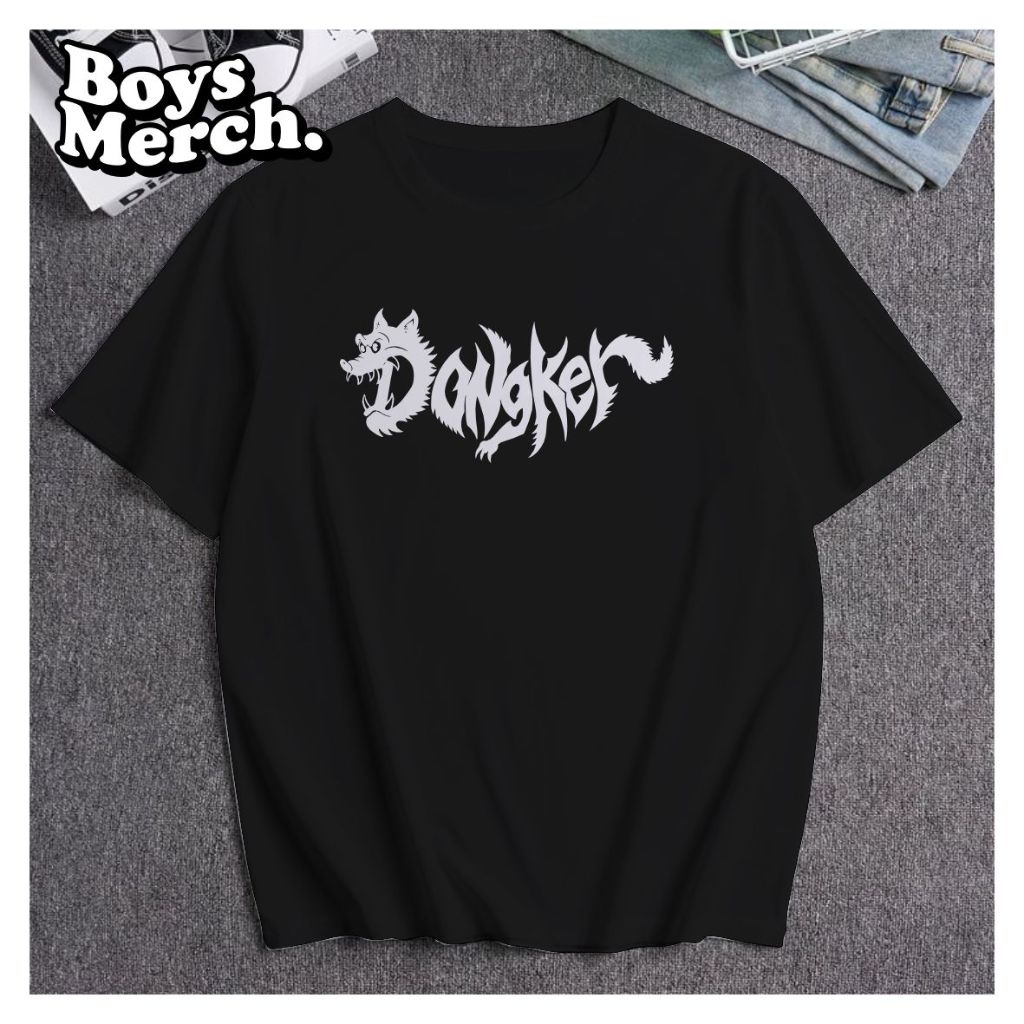 Kaos Dongker Band | Logo WOLF Type