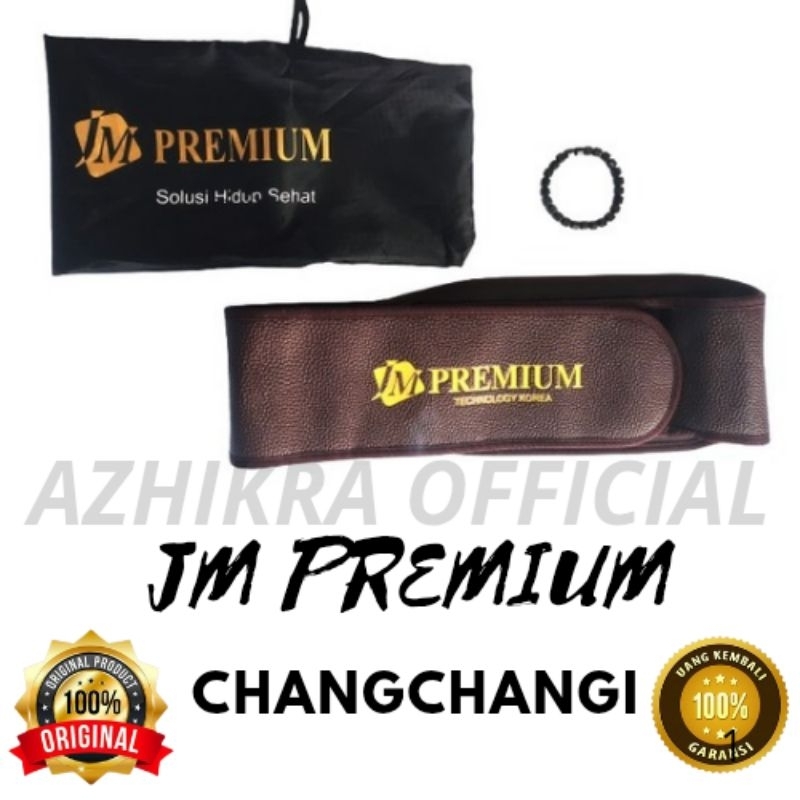 Sabuk Kesehatan Chang Changi Gwi Sa Mun Sok Original Sabuk Terapi Kesehatan Batu Black Jade