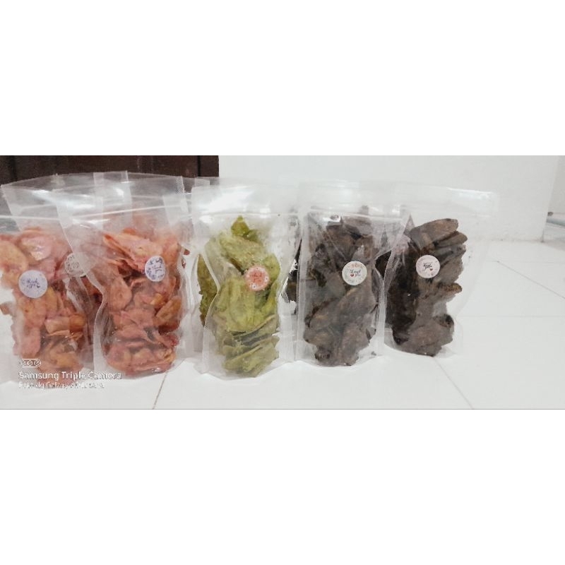 

(Termurah) Keripik Pisang Lumer rasa Coklat dan Green Tea