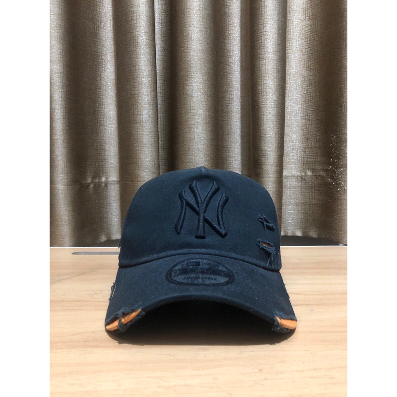 New Era Yankees Cotton Damage Black Cap Original
