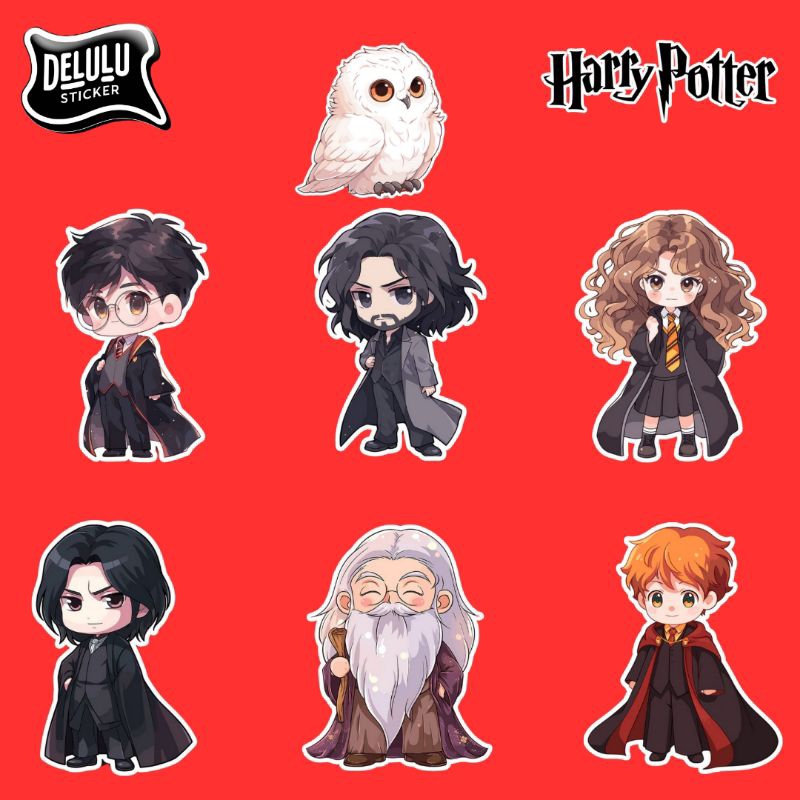 

Chibi HP Stickers