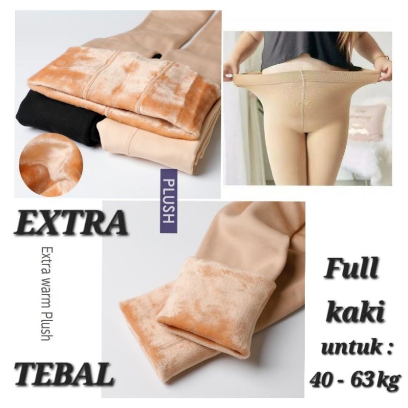 Legging Musim Dingin Big Size Thermal Ukuran Besar 010