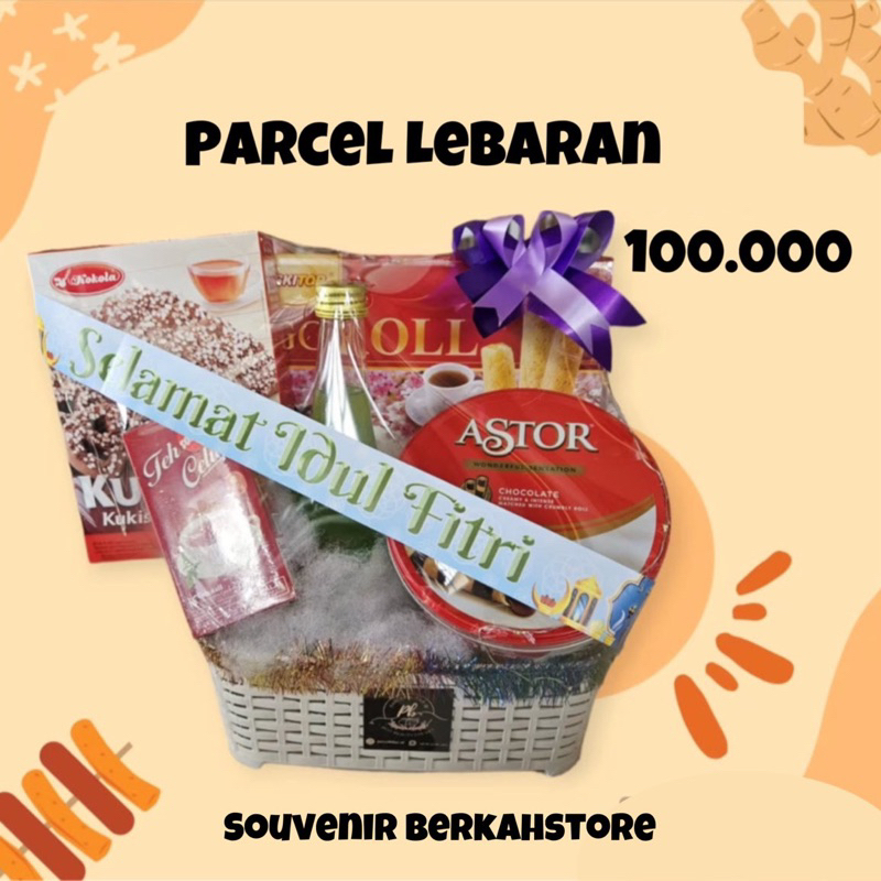 

PAKET HAMPERS LEBRAN/parcel Idul fitri 100K/paket Idul fitri kue kaleng