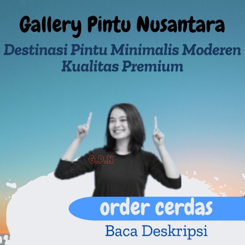 Pintu Kamar Mandi PVC Tebal Full Panel Minimalis Dan Modern