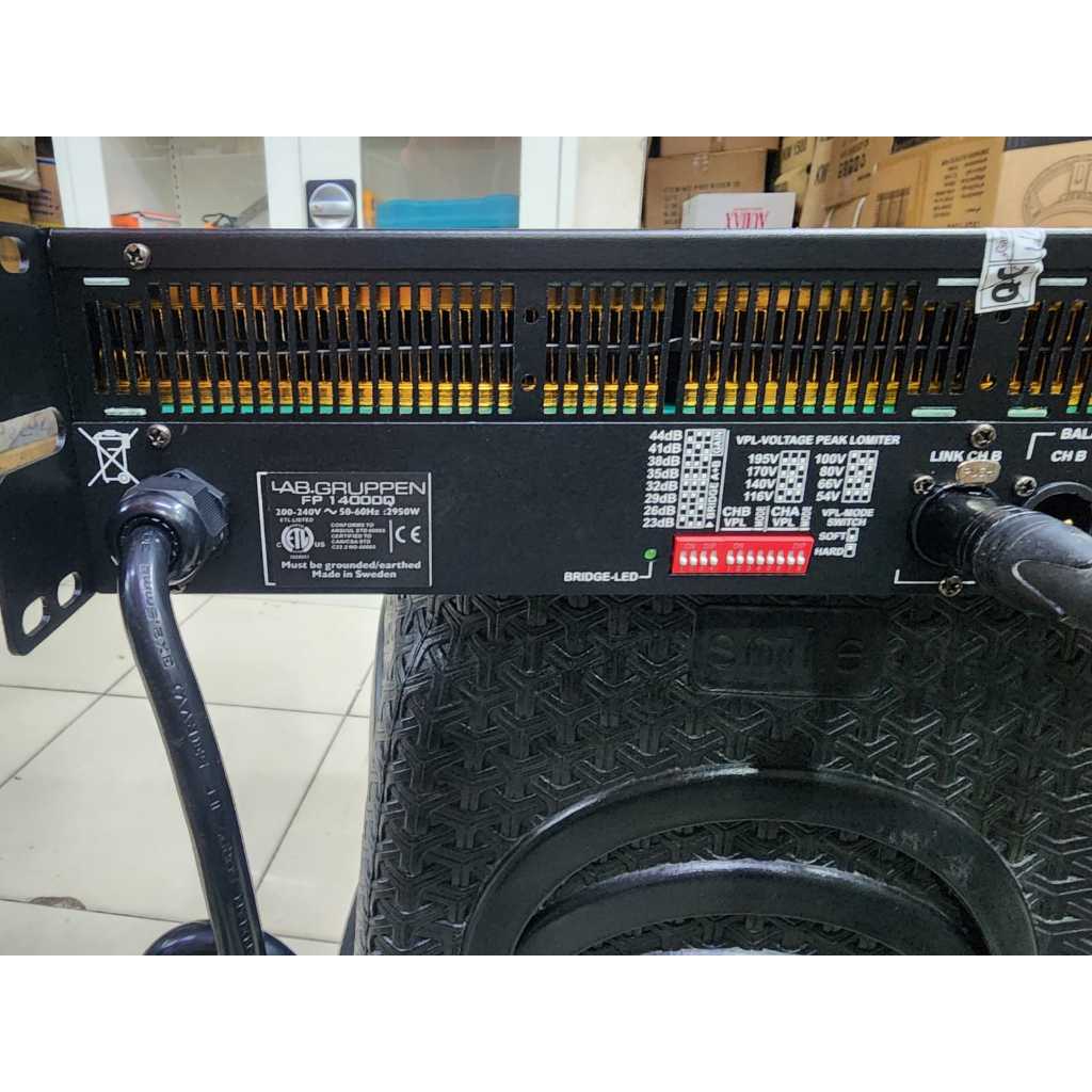 power amplifier labgruppen FP14000 / FP 14000 – High Grade