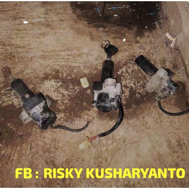 Kunci Kontak New Megapro Monoshock Series Karbu