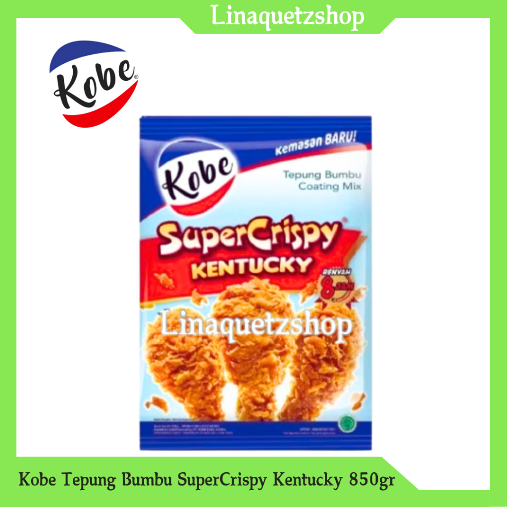 

KOBE Tepung Bumbu SuperCrispy Kentucky 850gr
