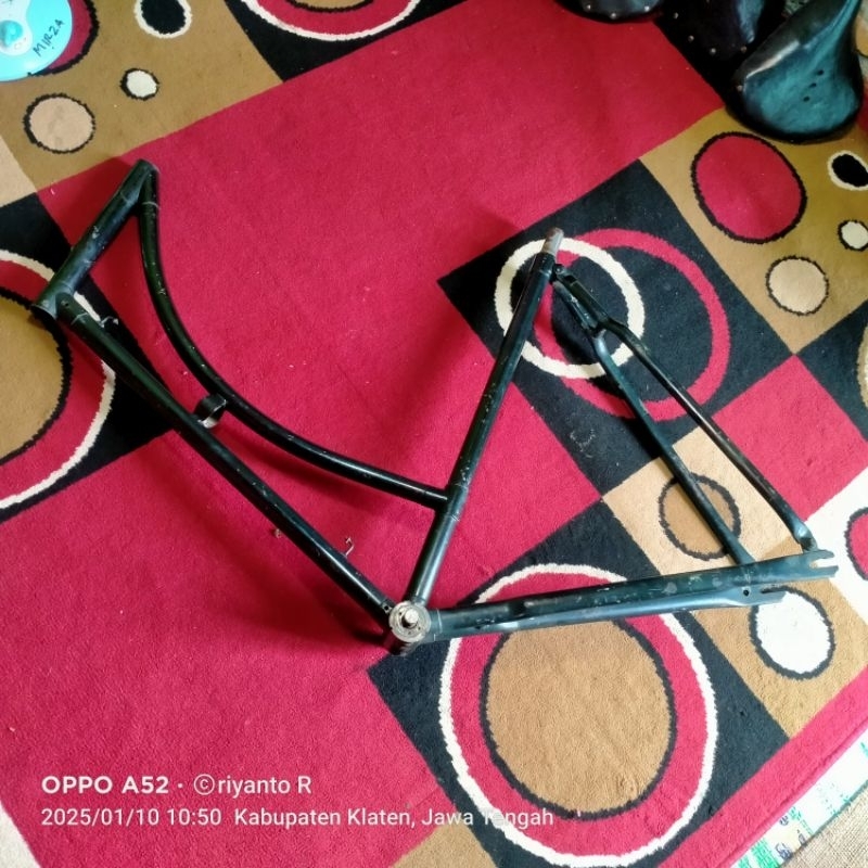 frame sepeda onthel basikal tua humber dames