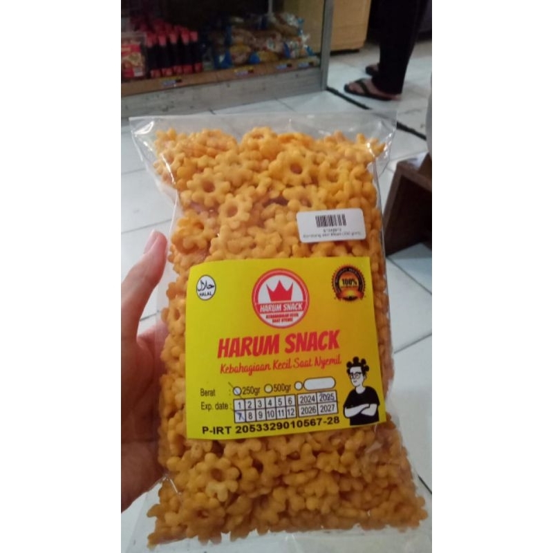 

SAKURA KEMBANG ASIN 250 Gram [Harum Snack Official] SNACK KILOAN