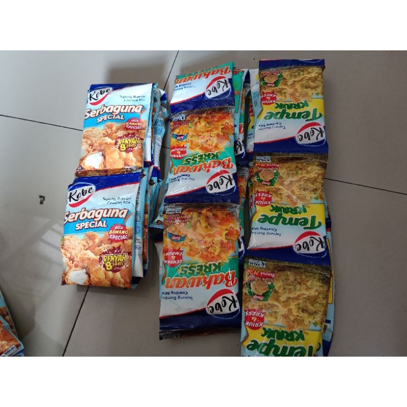 Tepung instan kobe 70gr isi 10