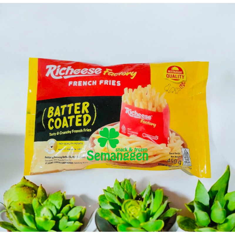 

Richeese french fries Batter Coated 900g