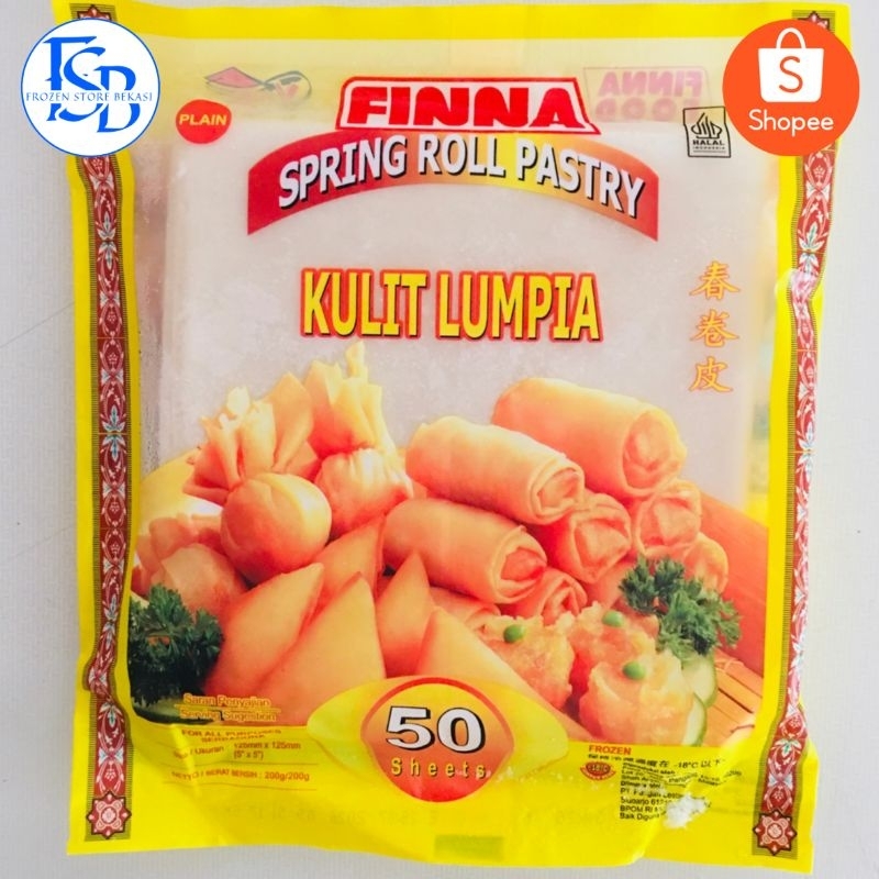 

FINNA KULIT LUMPIA 200GR (ISI 50)