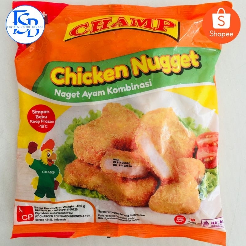 

CHAMP NAGET AYAM 225GR & 450GR