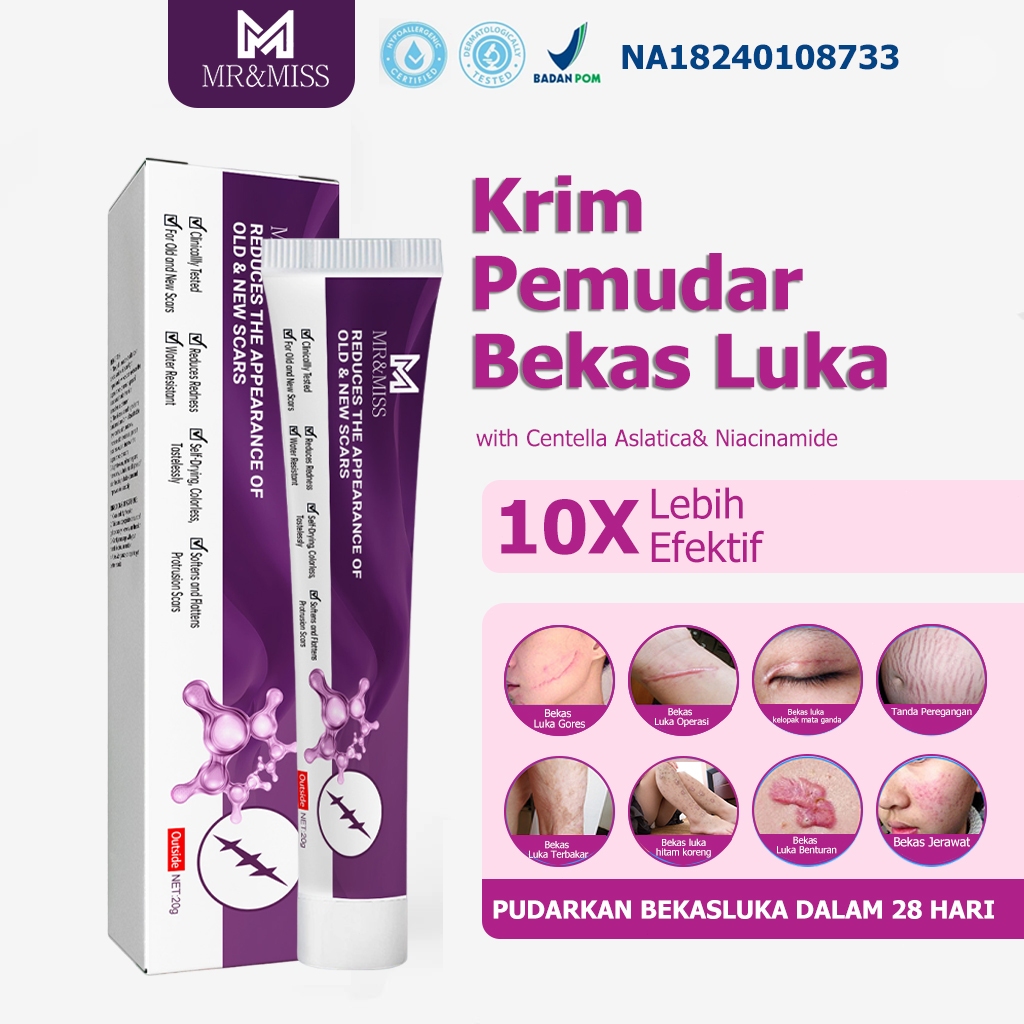 Penghilang bekas luka hitam koreng Obat penghilang bekas luka Penghilang bekas luka Salep penghilang