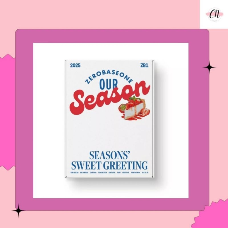[READY STOCK] ZEROBASEONE - 2025 SEASON GREETINGS SEALED