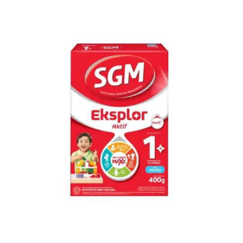 

Sgm eksplor 1+ 400 gram (vanilla)