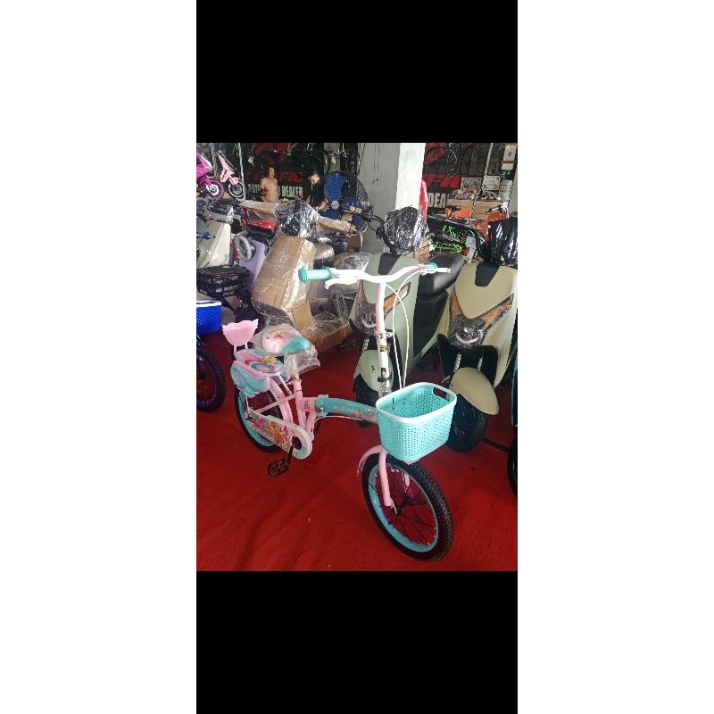 sepeda lipat interbike uk 16/18 pontianak