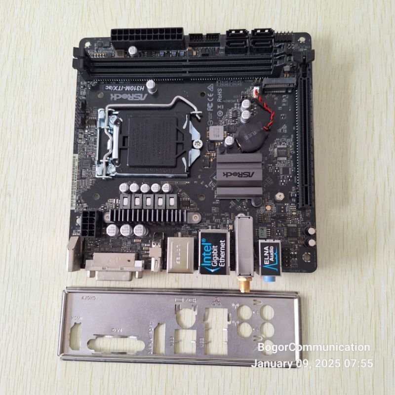Motherboard H310 Asrock H310M-ITX/ac Mini ITX Intel 1151 Coffelake DDR4