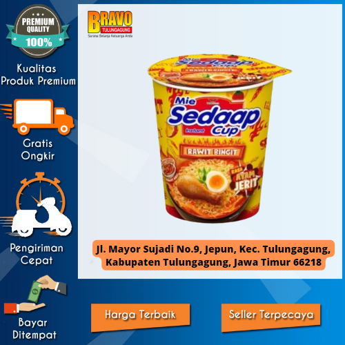 

Bravo Supermarket Tulungagung - Sedap Mie Cup Ayam Jerit 75Gr