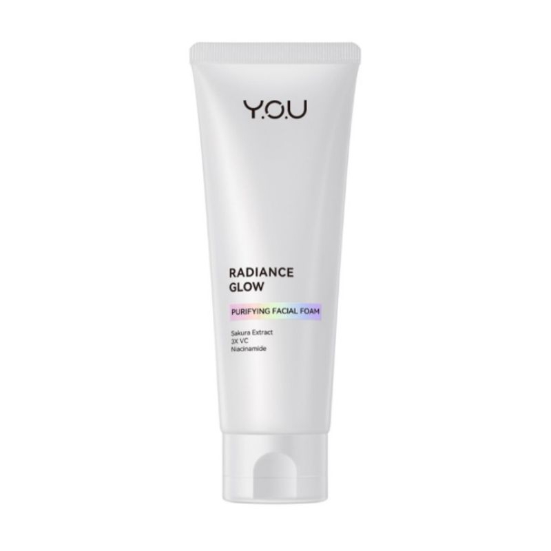 Y.O.U Radiance Glow Pembersih Wajah Vitamin C & Niacinamide 100 g