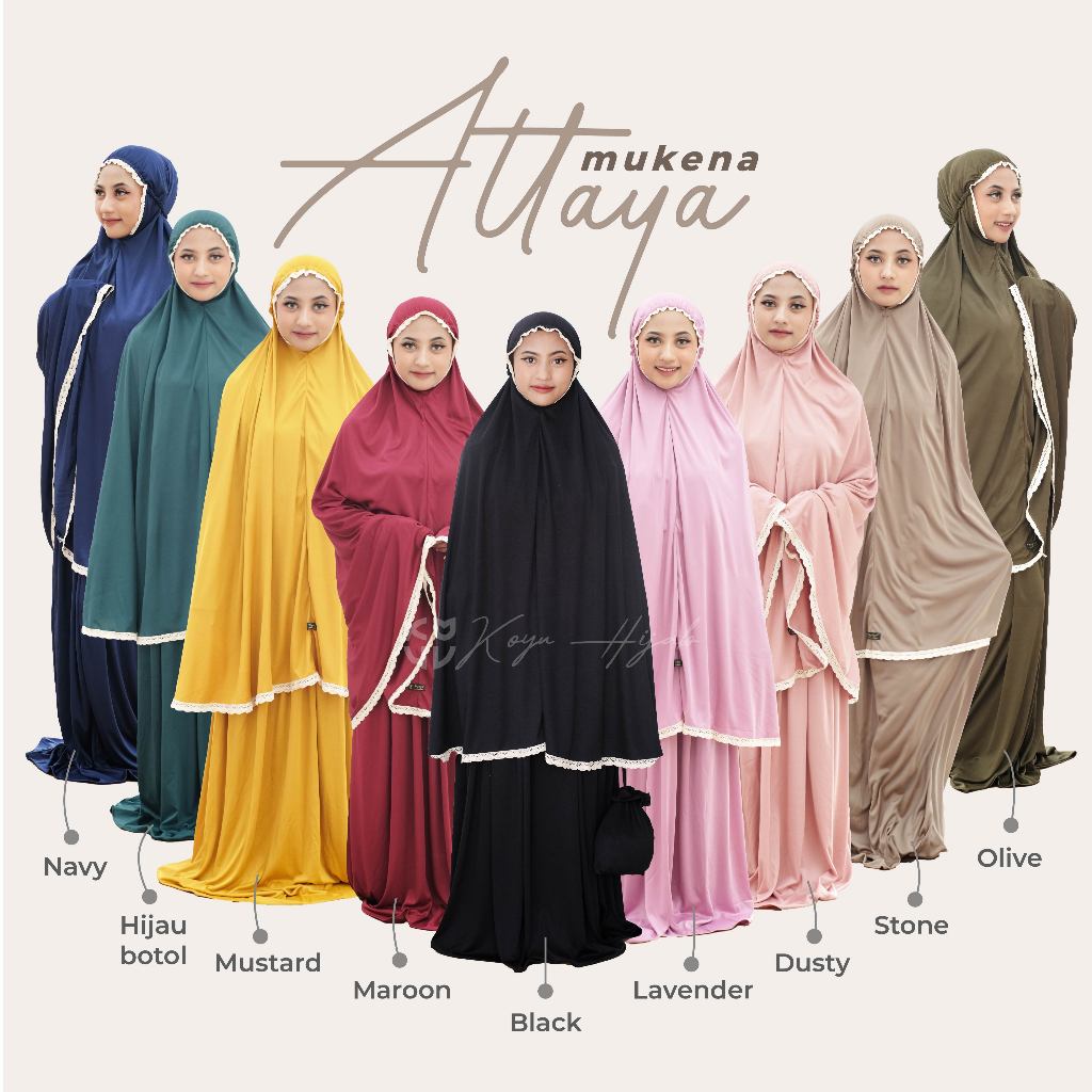 KOYU MUKENA Hemat Terbaru ATTAYA Lace