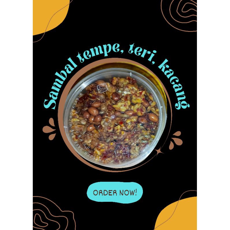 

Sambal Tempe, Teri Kacang