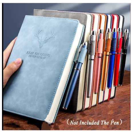 

360 Halaman Buku A5 Buku Agenda Jurnal Catatan Harian Notebook Diary Cover Kulit A5