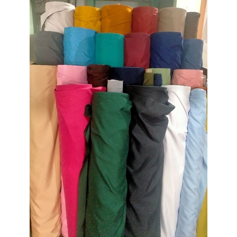 Kain Polymicro Rollan Kain Polos Rollan (isi 100m)