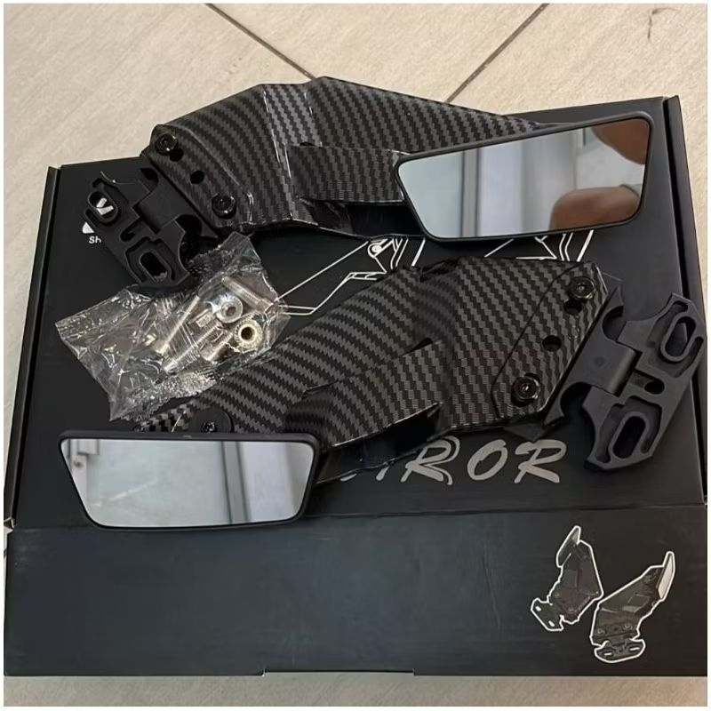 SPION WINGLET AERO H2 CARBON MOTOR NINJA CBR R15 GSX