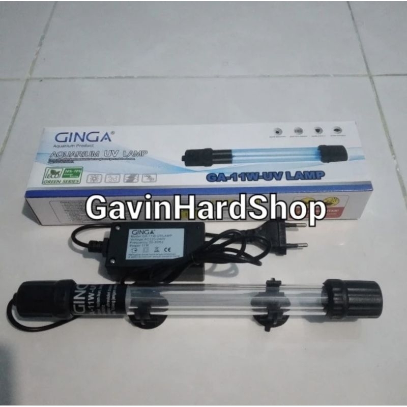 Lampu UV aquarium Lampu UV celup Lampu UV submersible 11 watt