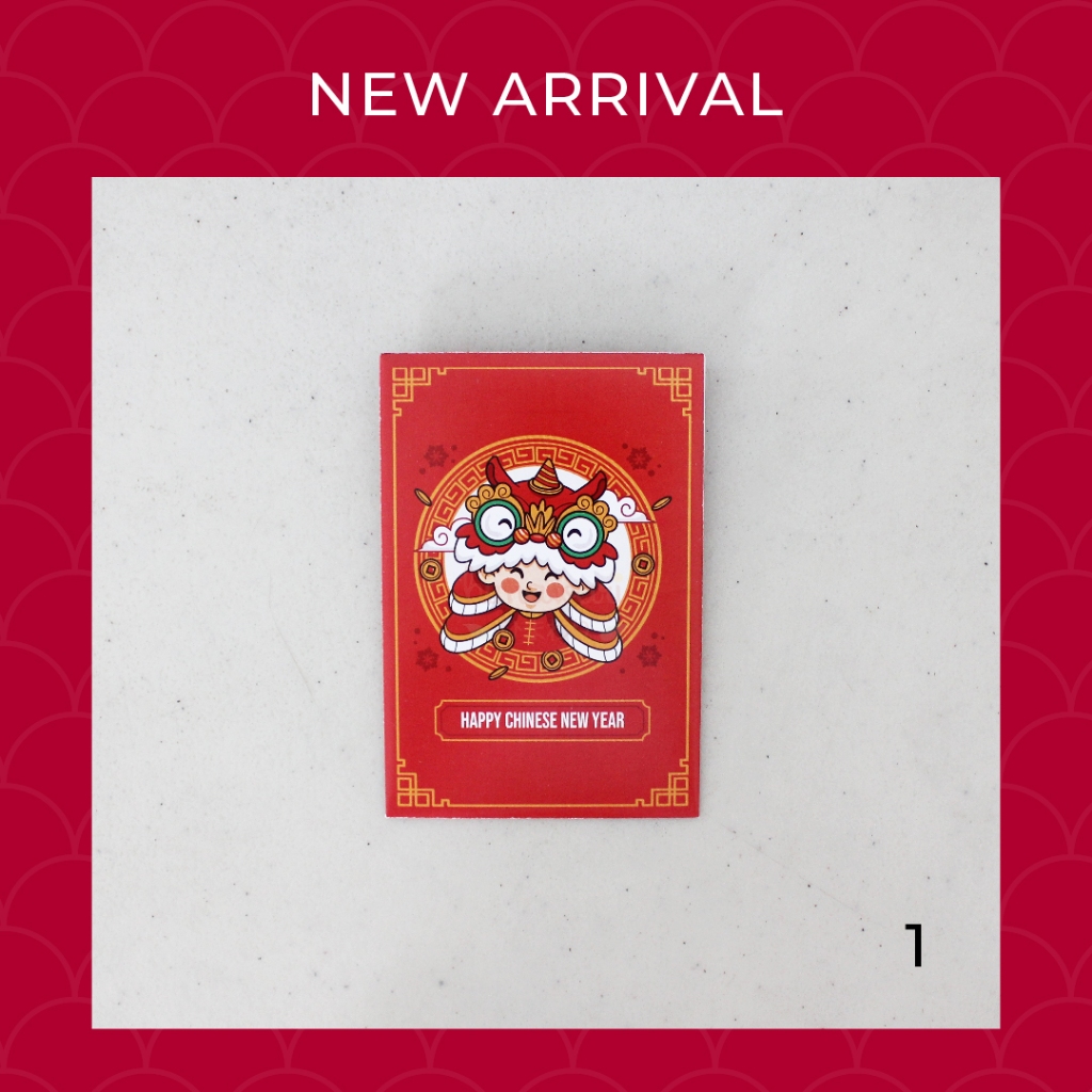 

Amplop Angpau Imlek 2025 kecil - Motif 1