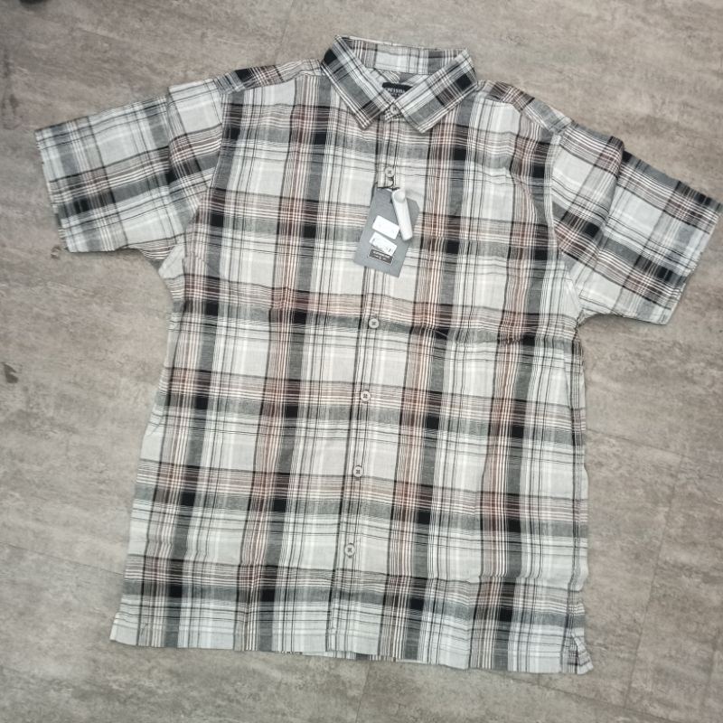 Kemeja Pendek Cressida/kemeja kotak Cressida