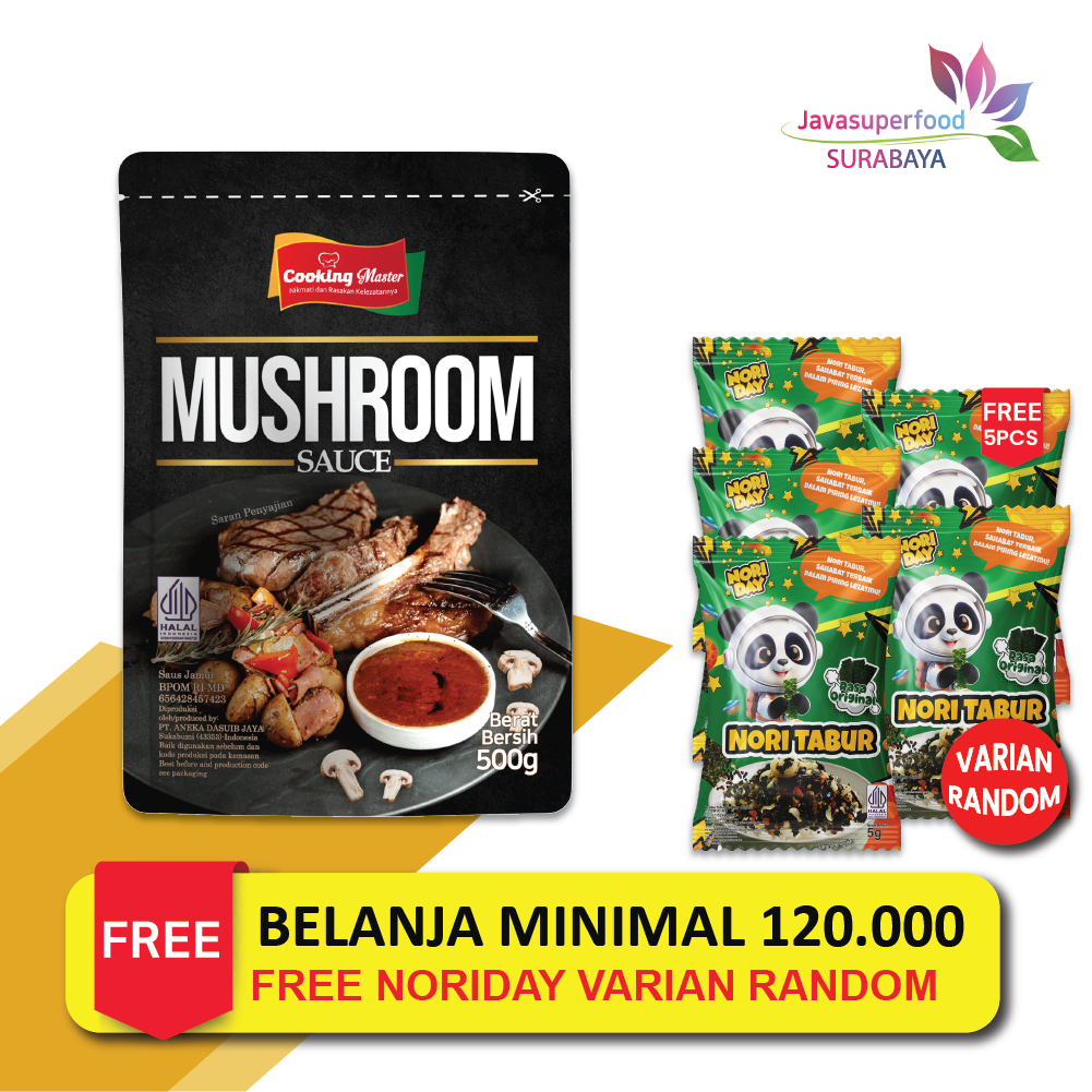 

SBY. Cooking Master - Saus Jamur / Mushroom Sauce Saus Jamur Mushroom Sauce 500g