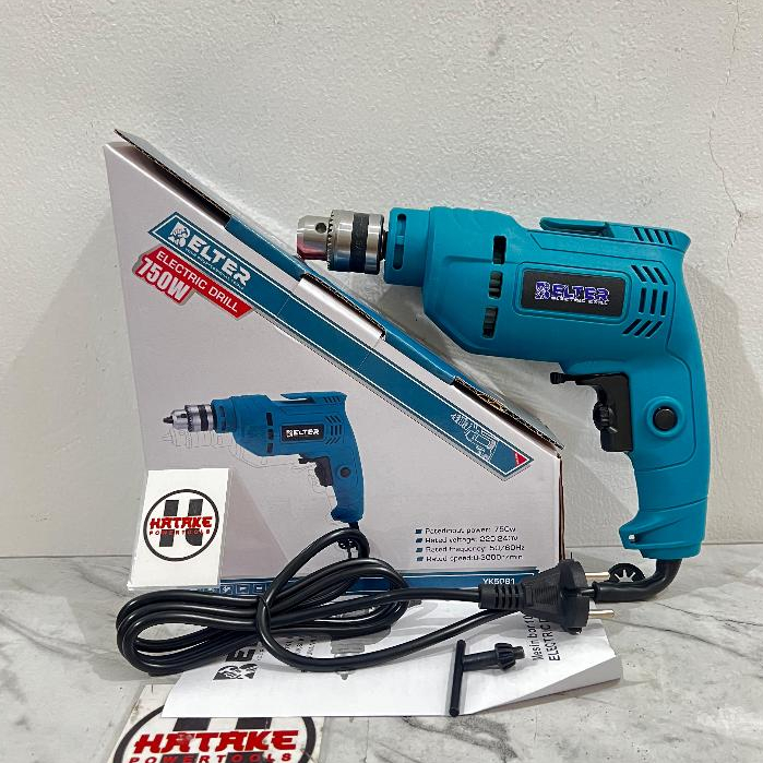 Mesin Bor 10MM Belter Drill Electric 10MM YK5081 Bor 10MM 500watt YK5081