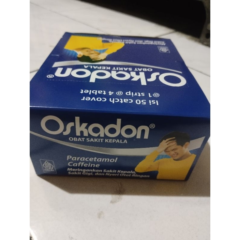Oskadon Obat Sakit Kepala Paracetamol Caffeine