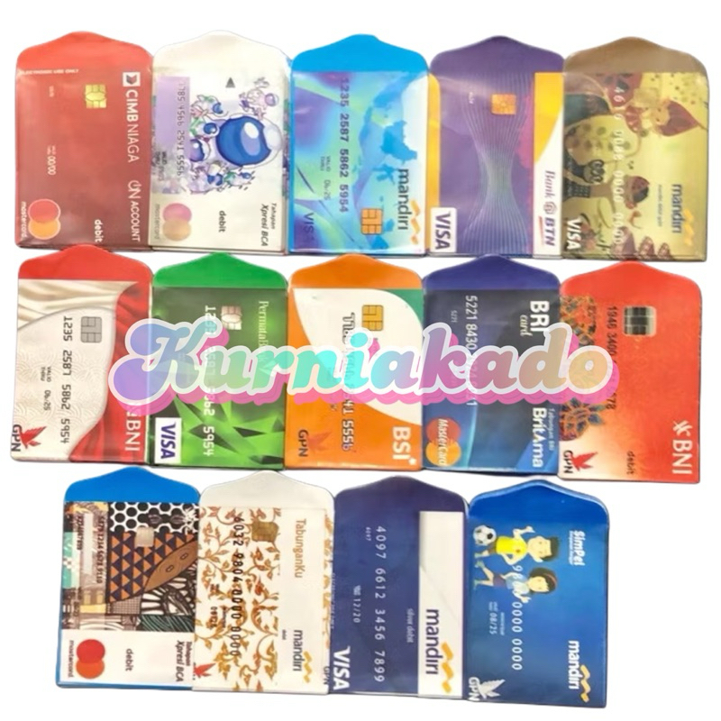 

Amplop lebaran Idul Fitri Isi 10 karakter Bank ATM lucu amplop Thr anak 2025 kurnia kado