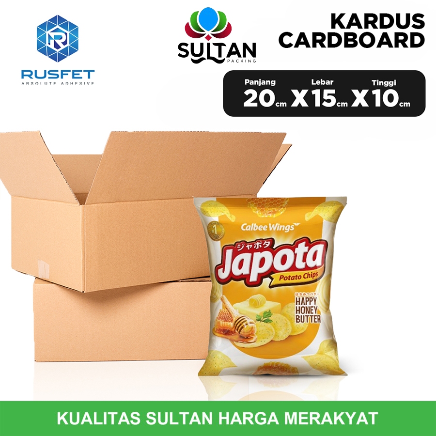 

KARDUS PACKING KARTON BOX 20x15x10cm Dus Kotak Packaging Polos tebal KARDUS BESAR