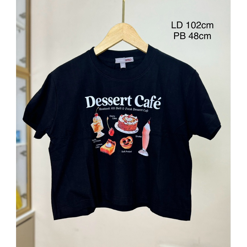 [BRIELY COLLECTION] KAOS CROP TOP WANITA, KAOS CROP TOP, KAOS CROP TOP OVERSIZE, KAOS CROP TOP HITAM