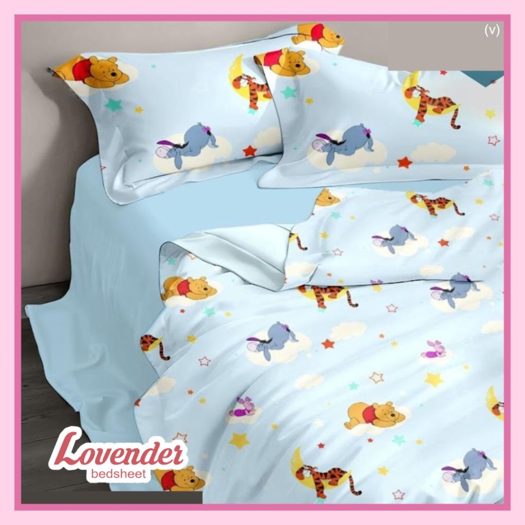 Kain sprei Sutra / Organik Motif anak S 60