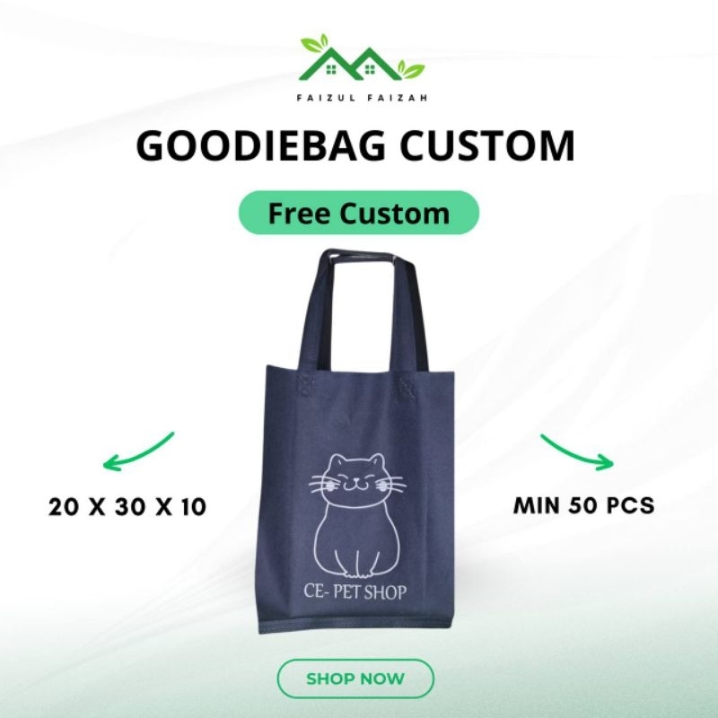 

TAS GOODIEBAG 20x30x10 CUSTOM