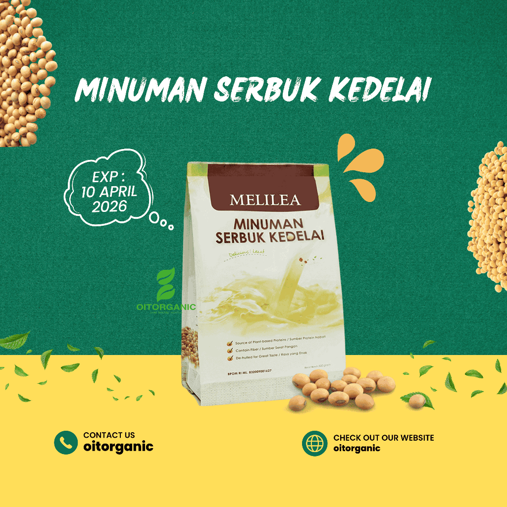 

Soya / Susu Kedelai Organik 500gram