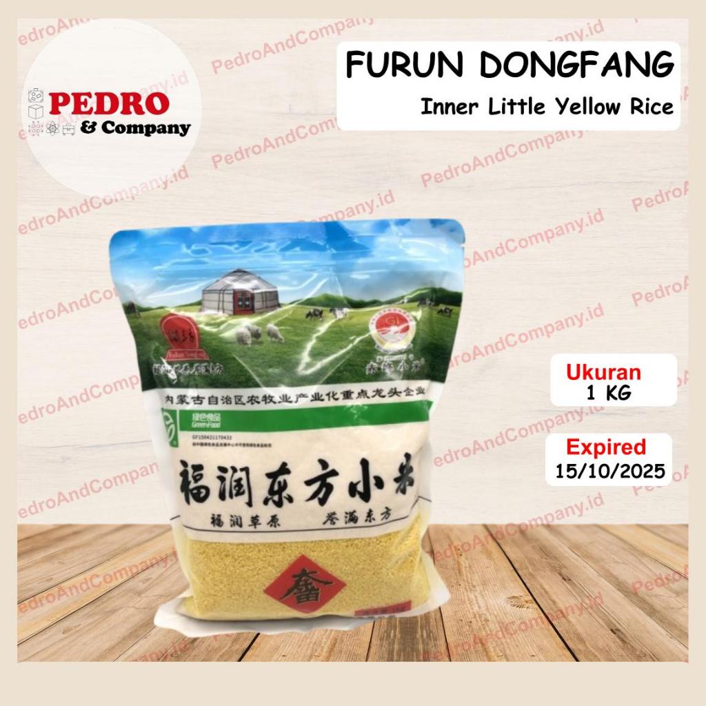 

Furun Oriental Millet 1 kg Inner mongolia Chifeng little yellow rice