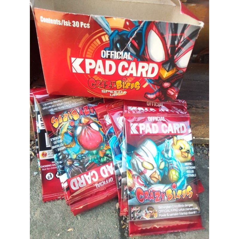 Kpad Card Crazy Bird