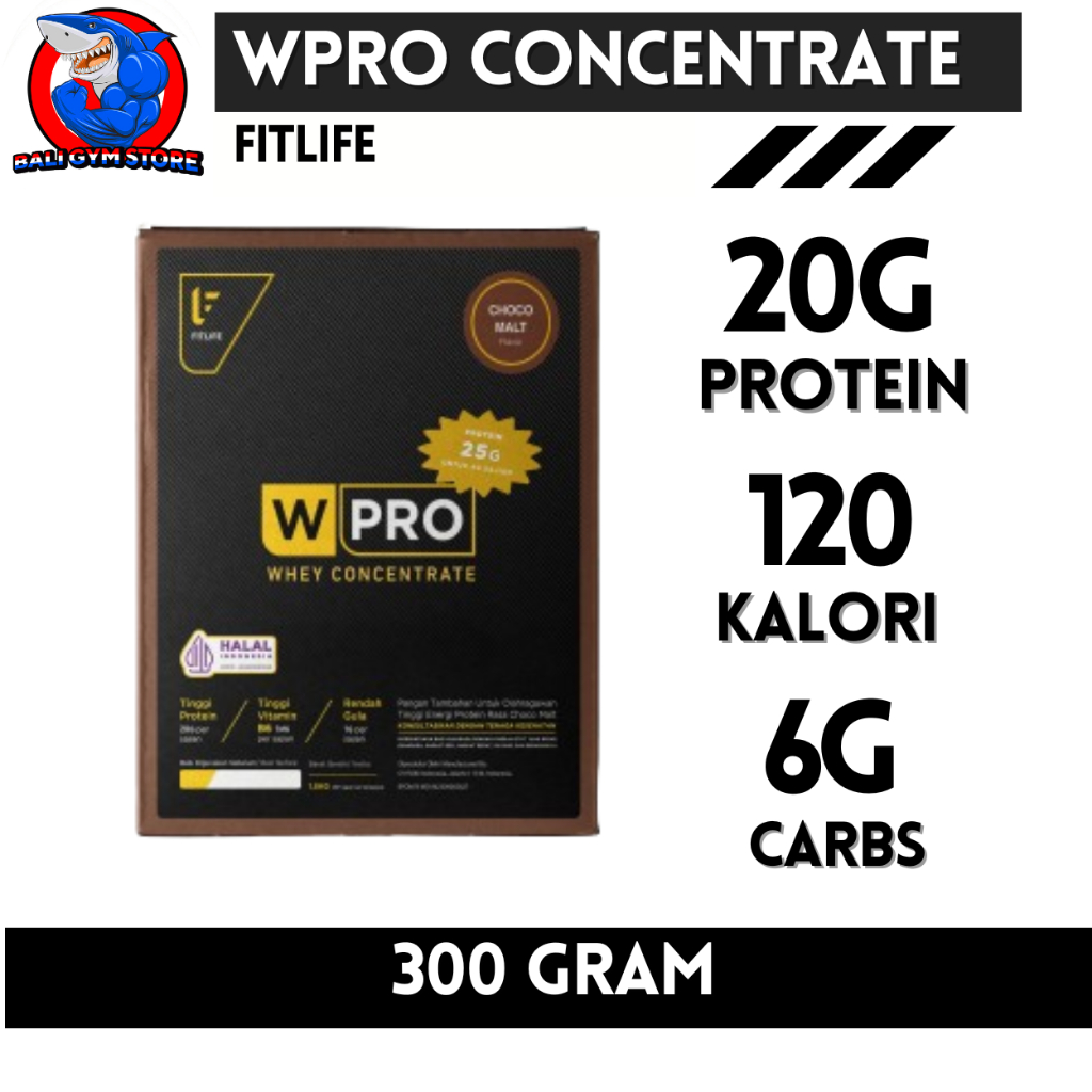 Fitlife Whey Concentrate WPRO Concentrate 300 Gram
