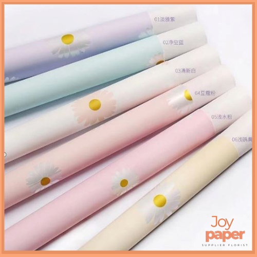 

FLOWER WRAPPING PAPER KERTAS CELLOPHANE BUKET BUNGA DAISY KB6111