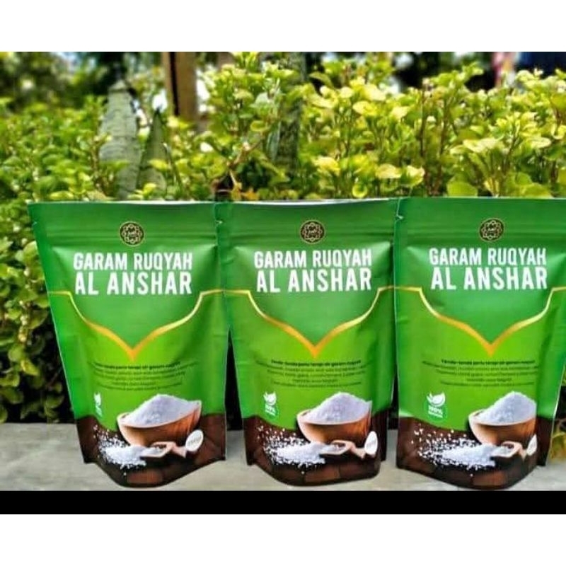 

Paket Hemat 3 Pcs Garam AL Anshar100% Asli /Garam Therapy /Garam mandi