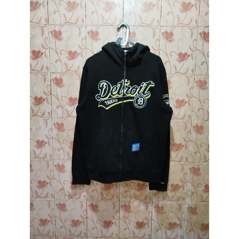 Hoodie Zipper mlb detroit