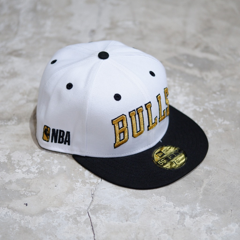NEW ERA 59FIFTY DAY CHICAGO BULLS WHITE CAP